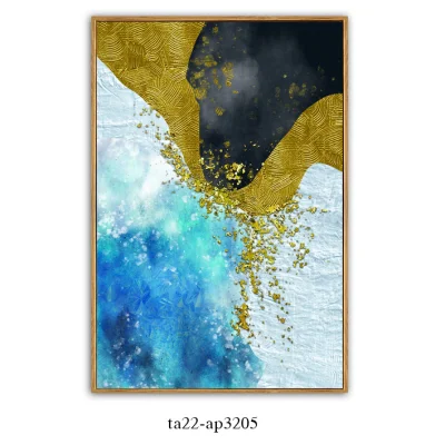 Cornice galleggiante decorativa personalizzata Wall Art Abstract cornice Home decor Pittura di tela