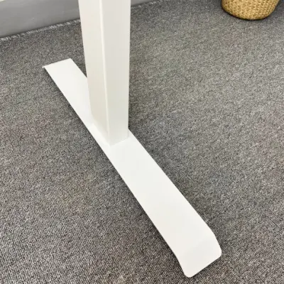 Scrivania mobile regolabile in altezza con 3 segmenti per fornitori di tavoli da ufficio elettrici Telaio da tavolo Smart workstation da seduto a in piedi