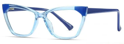 Forma piccola degli occhi Cat con tempie corte Candy Solid E Crystal Colour assortiti stock TR90 Donne Cornici ottiche