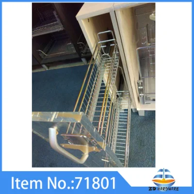 3D cucina filo di stoccaggio ferro piatto cassetto cassettiera cestelli tirare Accessori per rack per spezie di uscita hardware