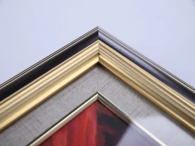 Cornice nera per cornice fotografica/fotografica