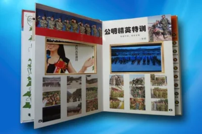 Libro di copertina rigida per video di foto di matrimonio personalizzato