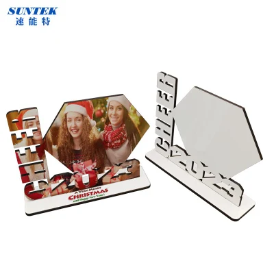 Supporto fotografico in MDF bianco resistente a sublimazione Memorial Stuff
