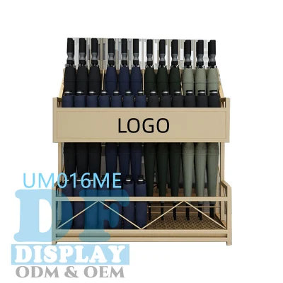 Supporto per ombrello in metallo per display per ombrello Retail Store Supermarket Conservazione in rack