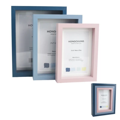 Nuovo set di cornici nidificate in carta MDF Wrap per Arredamento domestico