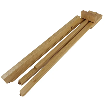 Telaio a pieghevole piano portapaziente in legno, Easel