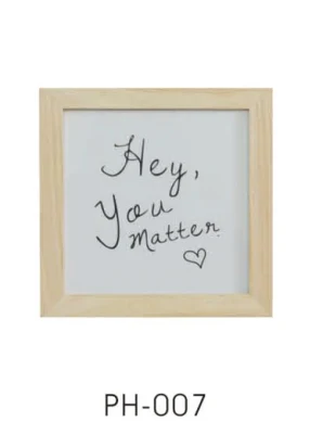 Cornice fotografica singola MDF con Picture Card