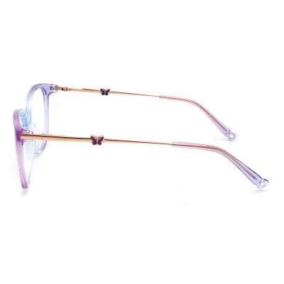 2024 nuovo stile cute montatura ottica occhiali resistente in acetato ottico Cornice per adolescenti