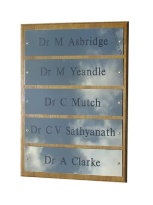 Produttore Custom School decorativo Ottone placca incisa metallo