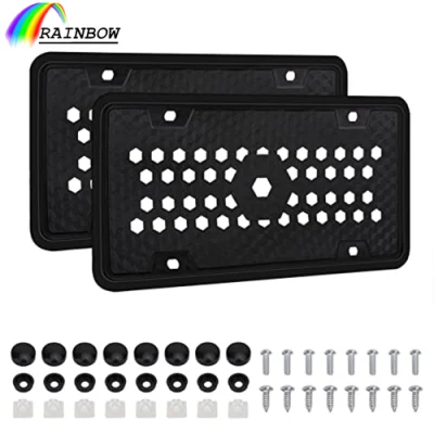 Promozione Accessori per auto plastica/personalizzata/acciaio inox/alluminio ABS/Classic fibra di carbonio targa Telaio/supporto/stampo/coperchio