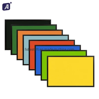 Nuovo design scheda in sughero con telaio in plastica ABS adesiva Pins Per Picture Display Wall decor
