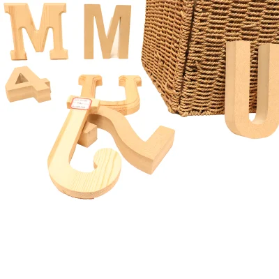Prezzo basso Vendita a caldo legno/legno muro Hanging decorazione alfabeto lettere
