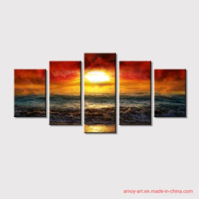 Sunrise Wall Art decor Picture Canvas Stampa su tela