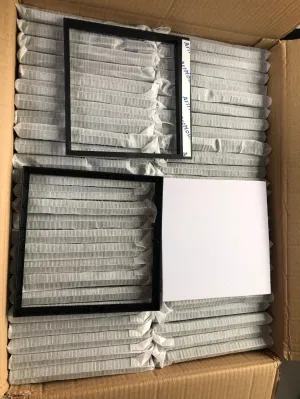 Cornice fotografica in bianco o nero 8X8 pollici, risucchiabile con istigazione