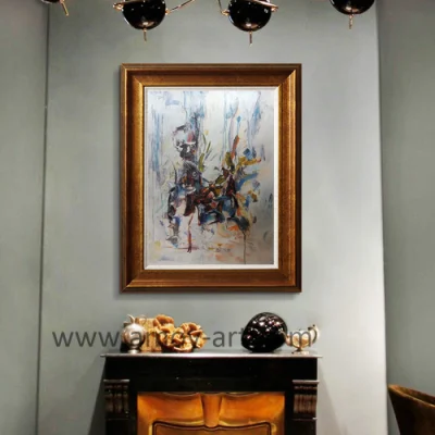 Grande tela Arte Abstract dipinti ad olio di Handmade for Wall Arredamento