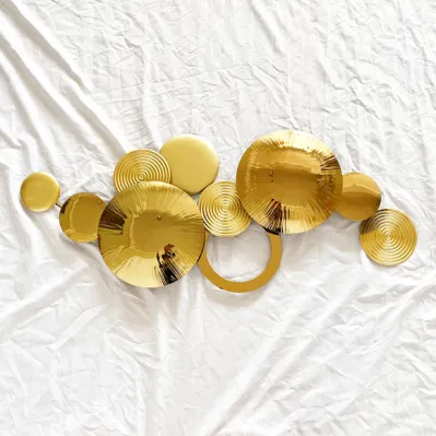 Decorazione della parete di ferro di metallo, decorazione della parete di grande dimensione del handmade di titanio, decorazione della camera da letto e del soggiorno