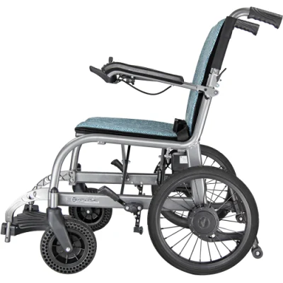 Sedia a rotelle elettrica di alta qualità con struttura in lega di alluminio e batteria rimovibile Per Disable People (Disabilita persone