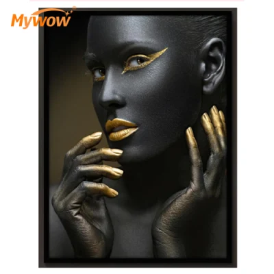 2023 Nuova pittura Africana di arte del muro per decorazione domestica
