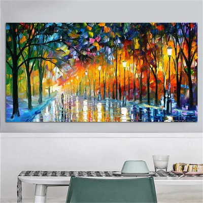 Drop Shipping Gold Wave incorniciato tela Stampa moderna Wall Art
