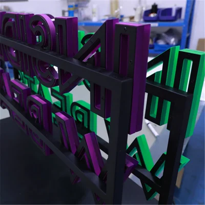 Innovativi cartelli in acrilico Faux Neon - stile UL Certified