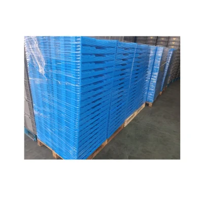 Materiale in PP colorato stoccaggio quadrato pieghevole di frutta e verdura impilamento Cestello con fori