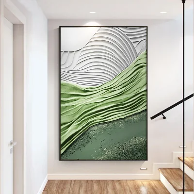 Decorazioni per soggiorni decorazioni per pareti dipinti a mano a olio tela moderna Stampa astratta Wall Art