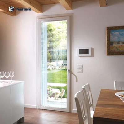 Red Oak Wood Classic CRANK out Casement Window telaio in alluminio Con barre simulate Windows