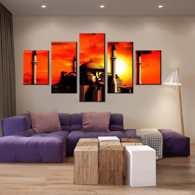 Pittura astratta personalizzata tela Wall Art può essere nuovo murale La protezione ambientale può essere personalizzata