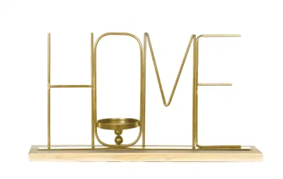 2022 accento domestico moderno decorativo del Candleholder di legno della casa