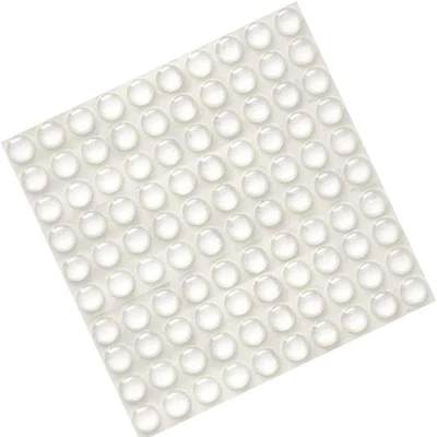 Nastro rimovibile adesivo Nano trasparente rotondo acrilico antiscivolo per foto Strisce reattive per decorazione telaio in PU OEM MS. Impermeabili