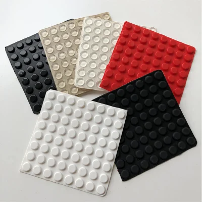 Nastro rimovibile adesivo Nano trasparente rotondo acrilico antiscivolo per foto Strisce reattive per decorazione telaio in PU OEM MS. Impermeabili