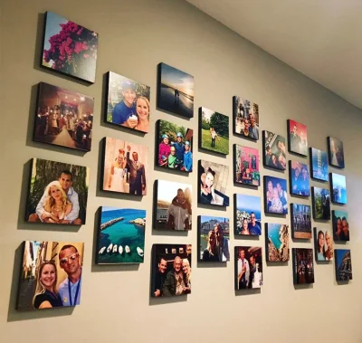 Supporto da tavolo in MDF adesivo cornice fotografica per applique