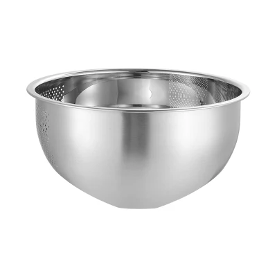 Acciaio inox frutta verdura Colander alimentare succhieruola di riso scarico cucina Cestino