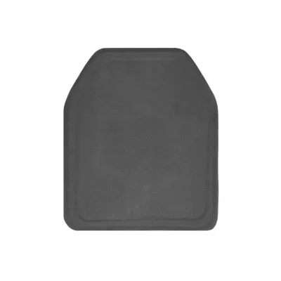 Armatura rigida in allumina curva singola in alluminio con piastra antiproiettile livello IV nij Piastra