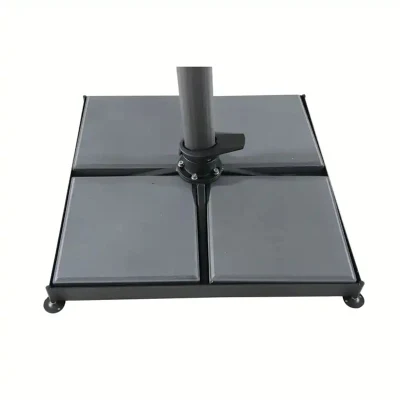 Ombrello patio con stativo in ghisa bronzo per impieghi pesanti da 50 kg Base per esterni