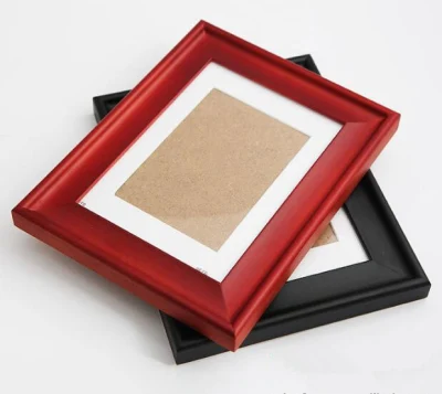 Cornici fotografiche di legno a forma di libro per matrimoni