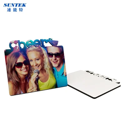 Pannello cornice foto MDF in legno sublimazione con Cheer