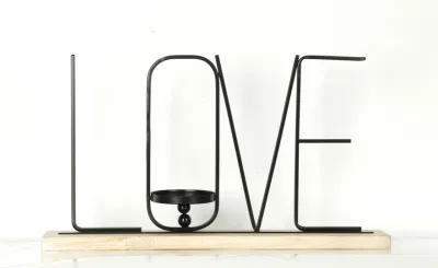 2022 accento domestico moderno decorativo del Candleholder di legno della casa