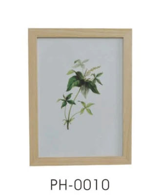 MDF cornice fotografica singola con Picture Card Pioppo