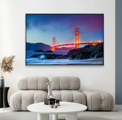 All&prime;ingrosso tela Pittura soggiorno decorazione a parete Città Paesaggio Casa Pittura decorativa Grande Wall Art