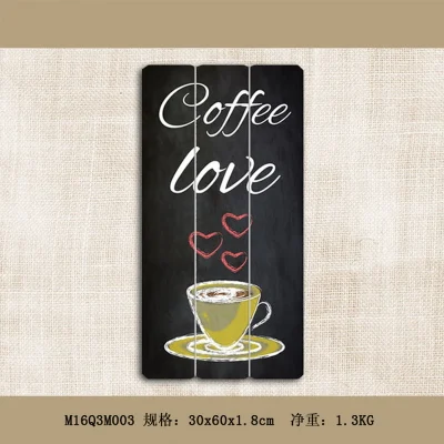 Retro Home personalizzato tela Artigianato legno Wall Art decorazioni