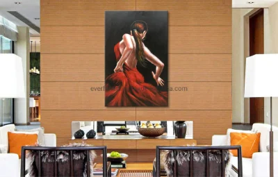 Osservazione della pittura a olio Handmade del danzatore buona