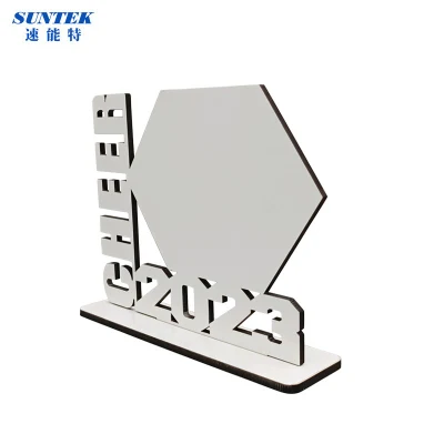 Nuovi regali Blanks sublimazione più economici Foto cornice trasferimento di calore fai da te Sublimazione MDF Photo Frame