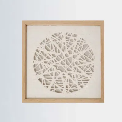 2023 MDF personalizzato Shadow Box immagine Foto incorniciata fiore parete Cornice di decorazione della carta