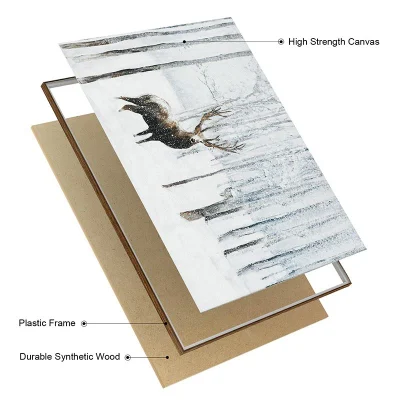 Natale vigilia Wall decorazione Art tela Stampa Wall Art Pittura Arredamento domestico