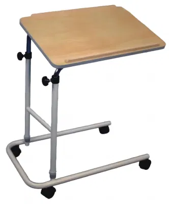 Telaio in alluminio Bbt16 e prolunga superiore in ABS disponibili in PP flessibile Tavolo da pranzo medico ospedaliero
