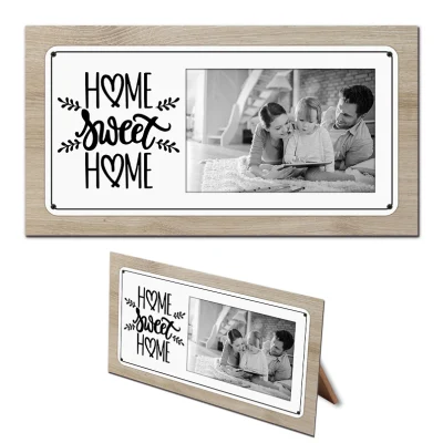 Cornice fotografica Inspirational Famiglia legno muro Art decor per tavolo Decorazione
