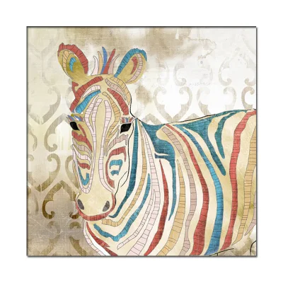 Decorazione della camera moderna incorniciata legno muro Art olio Abstract personalizzato Pittura stampe di disegno di tela
