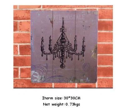  Vintage Plaque Painting Home retro decorativo segno decorazione parete