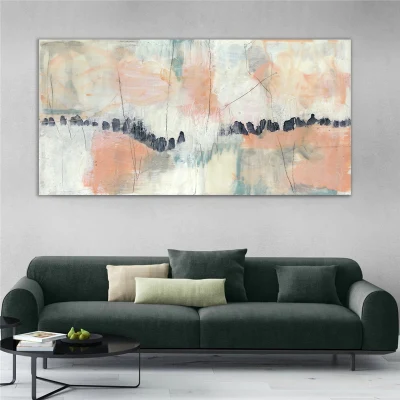 Commercio all&prime;ingrosso olio di fiore pittura su tela personalizzata Stampa Hanging Wall Art